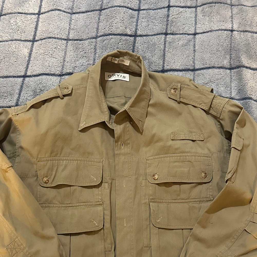 Orvis Men's Olive Field Jacket